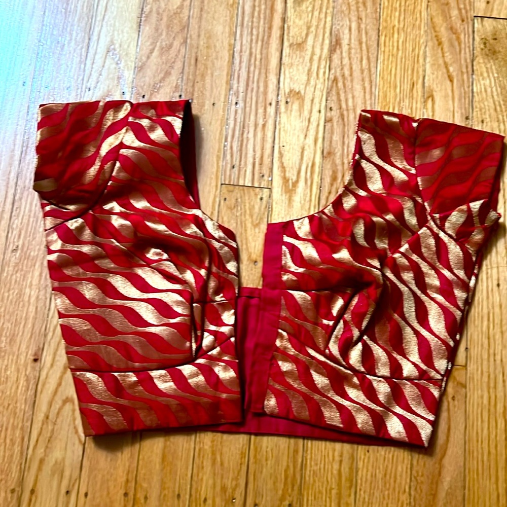 Indian Saree Blouse Brocade